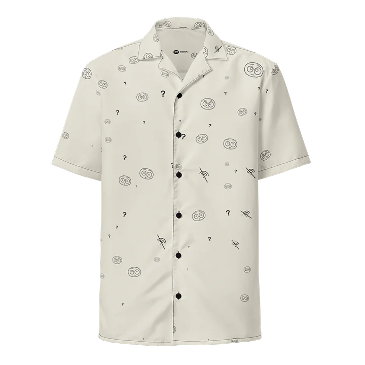 No Signal Weather Rock patterned button-up shirt